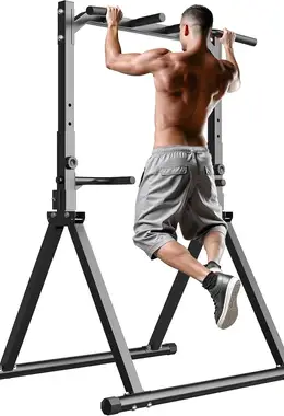 Foldable Pull Up Bar Pull Up Station with Triangular Structure