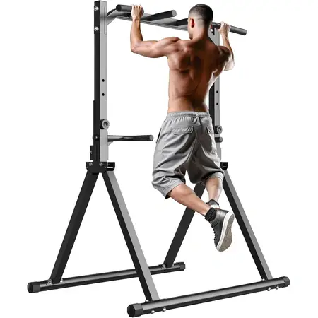 Foldable Pull Up Bar Pull Up Station with Triangular Structure